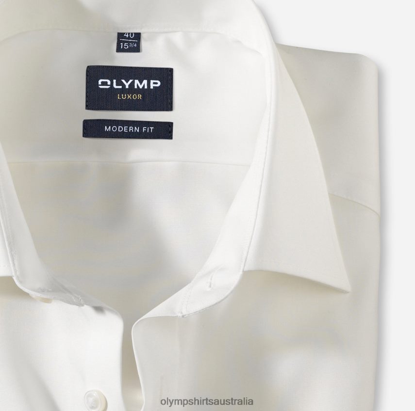 Clothing AU OLYMP Luxor Modern Fit, Business Shirt, New Kent, Beige T8882J1382