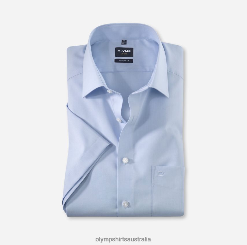 Clothing AU OLYMP Luxor Modern Fit, Business Shirt, New Kent, Bleu T8882J1391