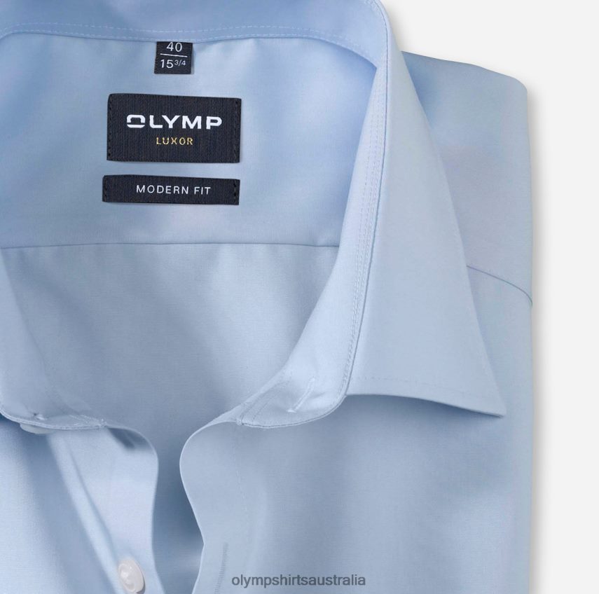 Clothing AU OLYMP Luxor Modern Fit, Business Shirt, New Kent, Blue T8882J1378