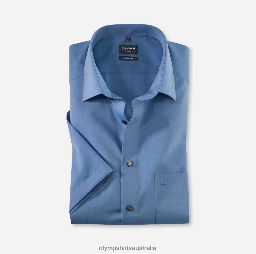 Clothing AU OLYMP Luxor Modern Fit, Business Shirt, New Kent, Blue T8882J1383