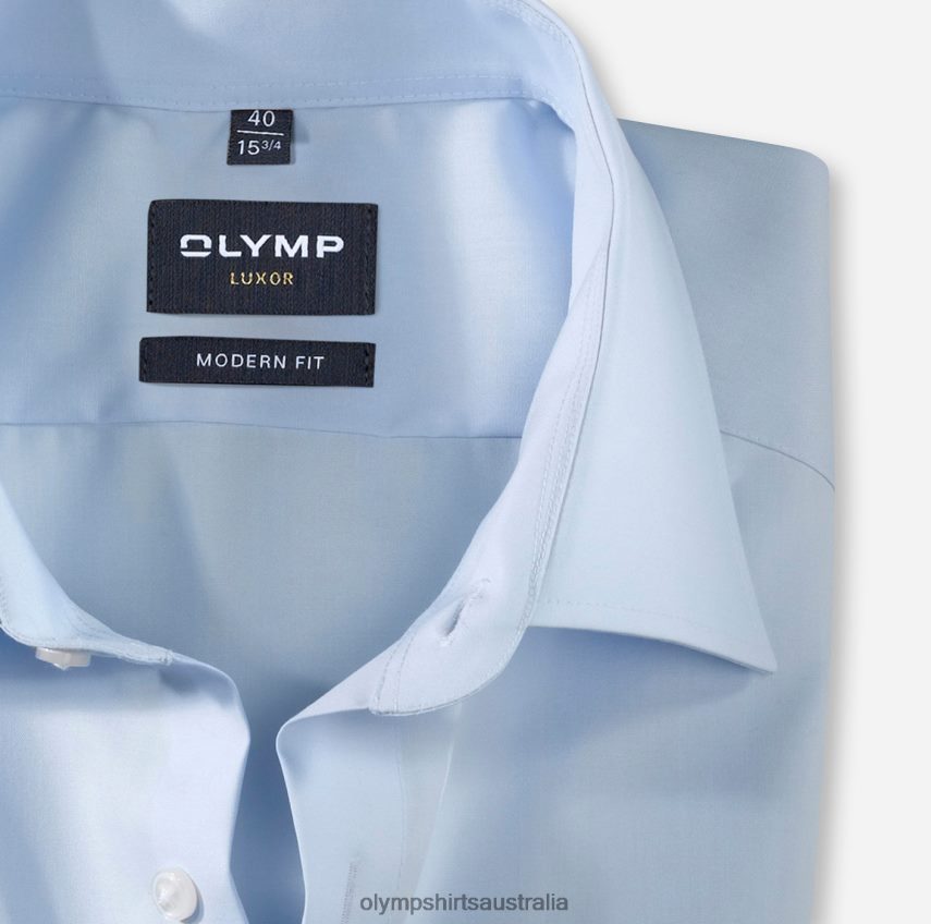 Clothing AU OLYMP Luxor Modern Fit, Business Shirt, New Kent, Blue T8882J1393