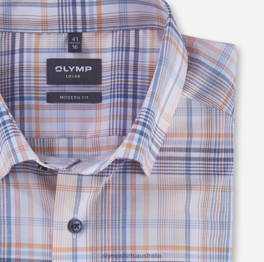 Clothing AU OLYMP Luxor Modern Fit, Business Shirt, Under Button-Down, Mandarin T8882J949