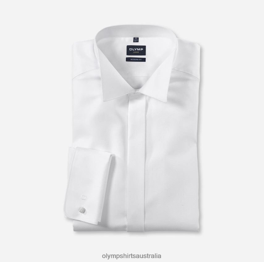 Clothing AU OLYMP Luxor Modern Fit, Business Shirt, Wing, White T8882J1028