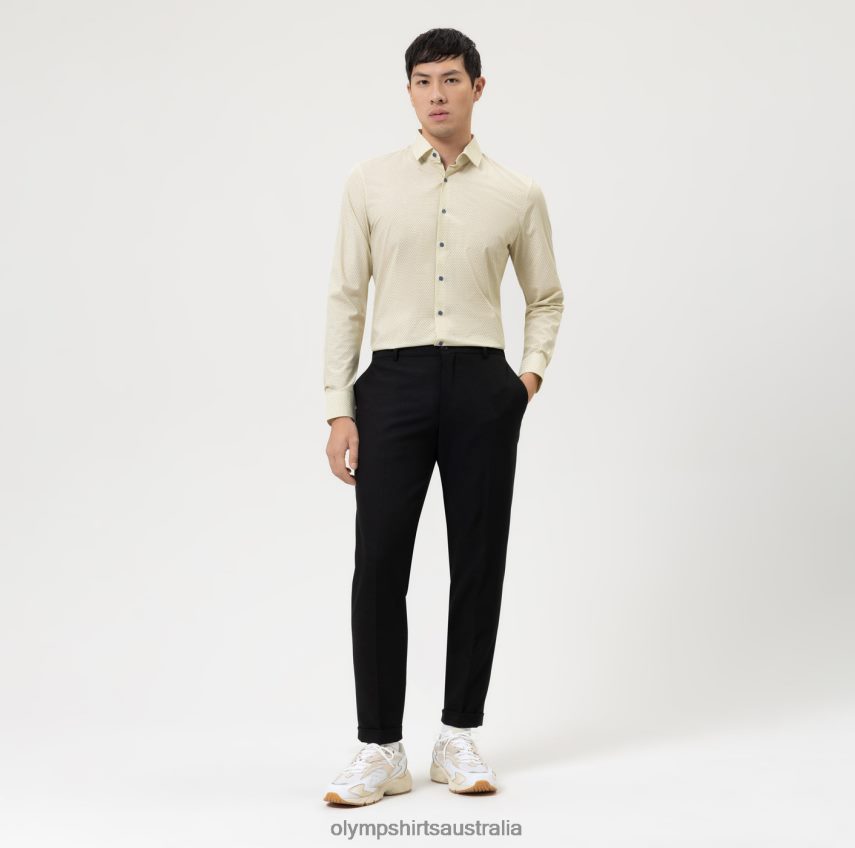 Clothing AU OLYMP No. Six 24/Seven Super Slim, Business Shirt, Modern Kent, Lime T8882J137