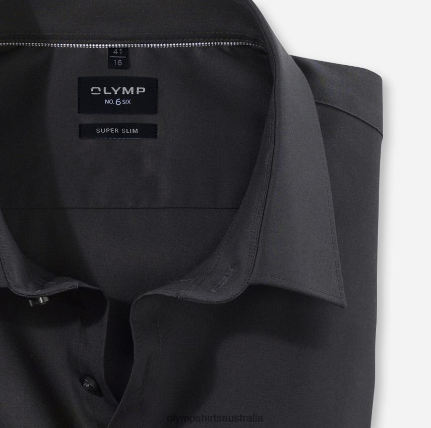 Clothing AU OLYMP No. Six Super Slim, Business Shirt, Urban Kent, Black T8882J269