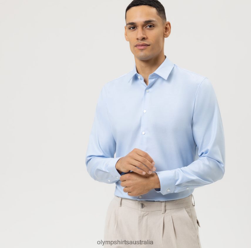Clothing AU OLYMP No. Six Super Slim, Business Shirt, Urban Kent, Ozone T8882J117