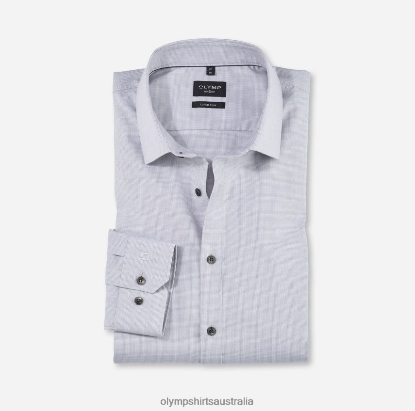 Clothing AU OLYMP No. Six Super Slim, Business Shirt, Urban Kent, Taupe T8882J221