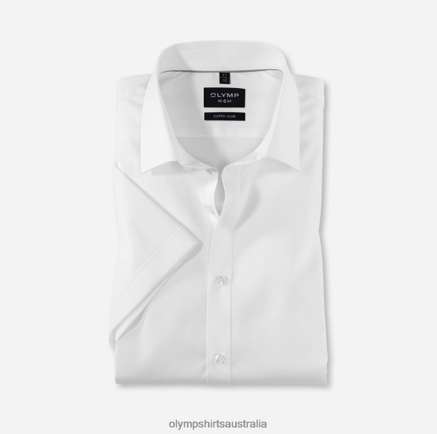 Clothing AU OLYMP No. Six Super Slim, Business Shirt, Urban Kent, White T8882J277