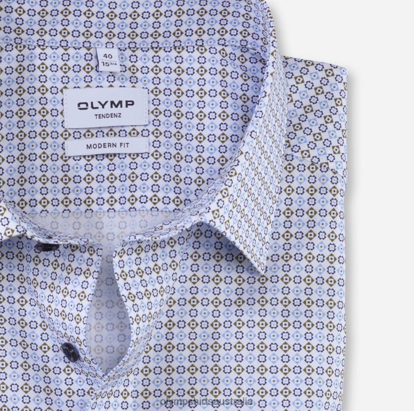 Clothing AU OLYMP Tendenz Modern Fit, Business Shirt, New Kent, Lime Green T8882J1716